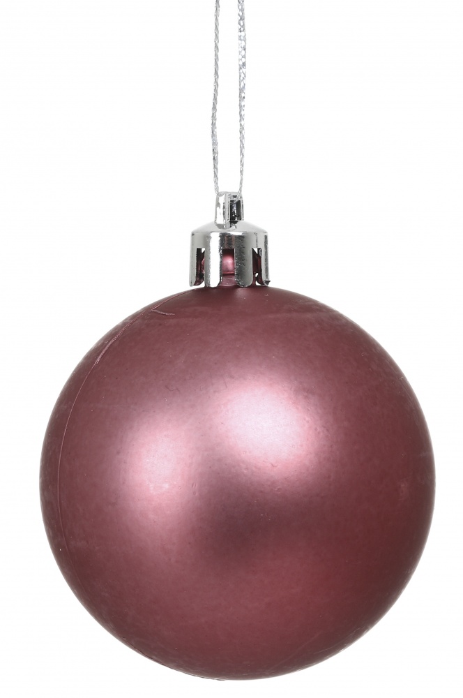 Набір ялинкових куль Ексклюзив винно-золото-зелений d 60 мм 100 шт./уп.