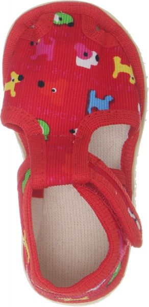 Тапочки для девочек Экотапок р.20 красный 1085 