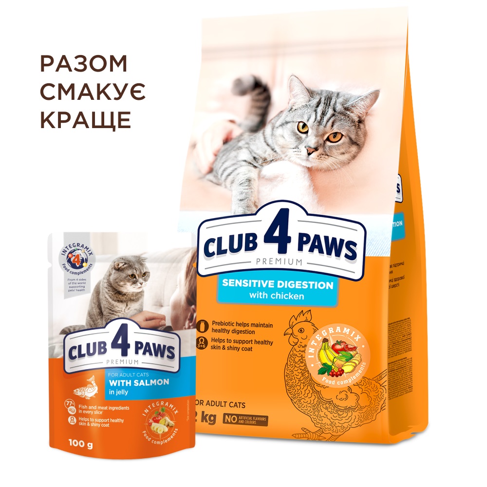 Корм сухий Club 4 Paws