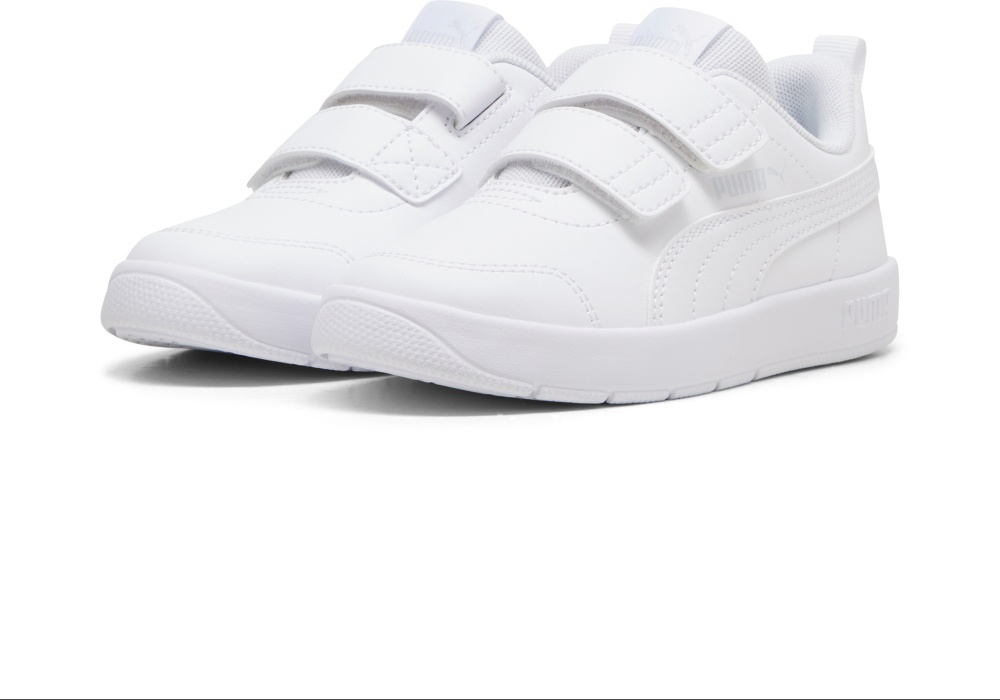 Кроссовки детские демисезонные Puma COURTFLEX V3 V PS 39764202 р.32,5 белые