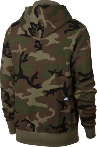 Джемпер Nike M NK SB HOODIE ICON ERDL AT9755-222 р. M камуфляж