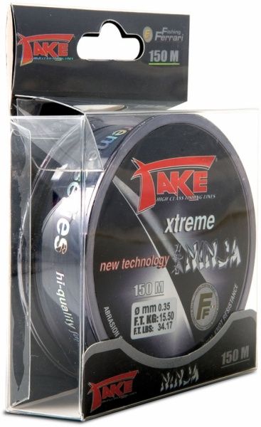 Волосінь  Lineaeffe Take Xtreme Ninja 150м 0.25мм 9,1кг 3800126