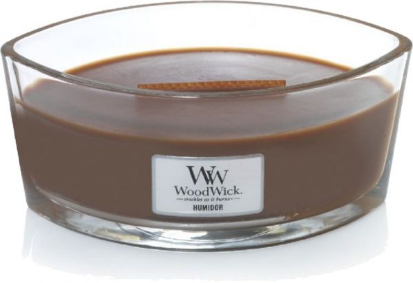 Свеча ароматическая Woodwick Ellipse Humidor 453 г 