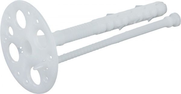 Дюбель для теплоізоляціїдля пінопласту з подовженою зоною розпору 10x110 мм 30 шт.