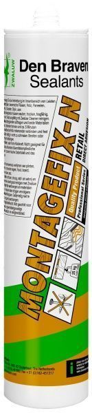 Клей монтажний Den Braven Zwaluw Montagefix-N 300 мл бежевий 