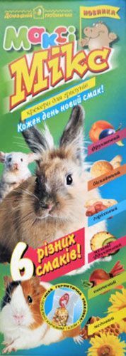 Крекер Vitapol Максі Мікс для гризунів (6 смаків) 22276