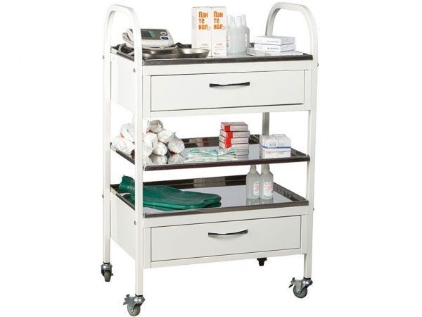 Тумба мобильная манипуляционный MD SM 2 960х600х430 Практик MD SM 2