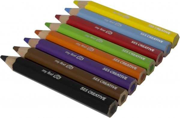 Олівці воскові Myfirst Веселка 14416S SES