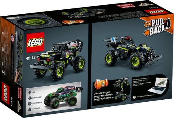 Конструктор LEGO Technic Monster Jam Max-D 42119