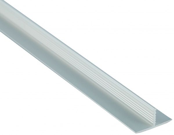 Порожек алюминиевый анодированный тавровый Braz Line 18x2700 мм серебро 
