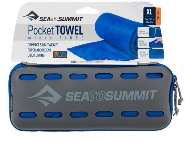 Полотенце Pocket Towel XL 75x150 см синий Sea To Summit 
