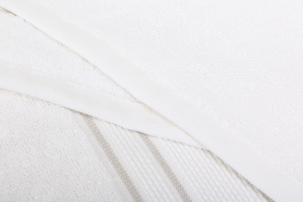 Полотенце Villa 100x150 см белый с бежевым Sous Dias 