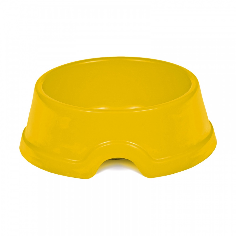 Миска Природа №0 для котів та собак 120 мл жовта