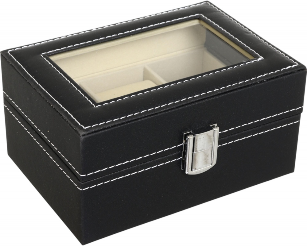 Сундук для часов Breguet 15,8х11х8 см черная HY-WB-3 Sensio
