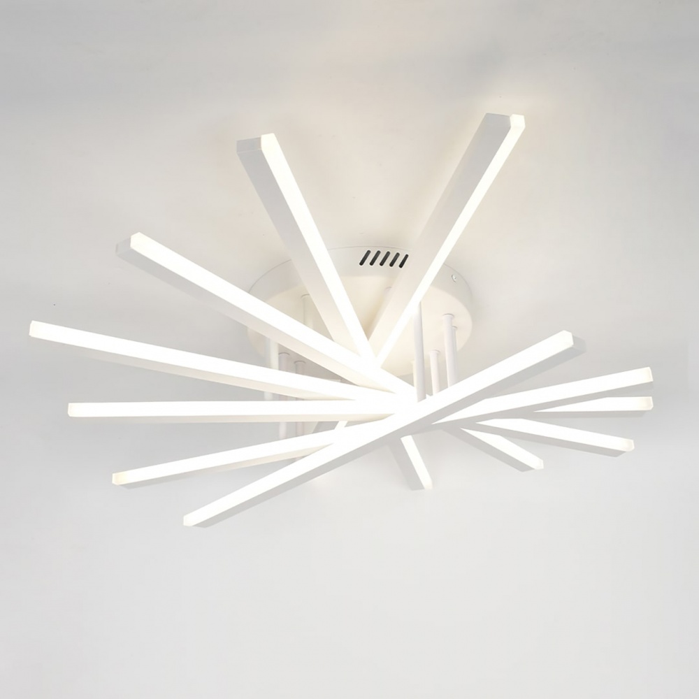 Люстра потолочная Hopfen MAGI-7 WH 7x150 Вт LED-модуль белый