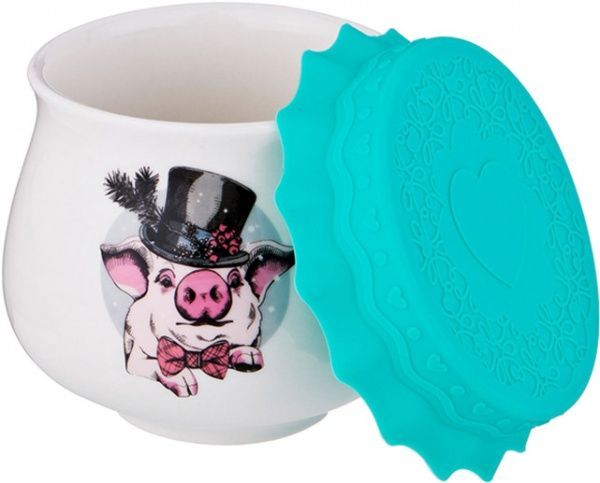 Банка для меду Свинка 180 мл 359-385 Lefard