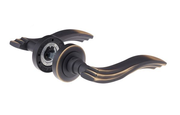 Ручка дверная Linea Cali MARINA 102 матовая бронза