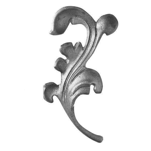 Декоративна вставка Укрітарм Листочок лівий 205х110 мм 4117L