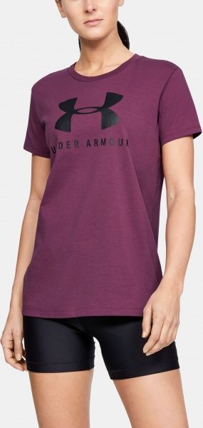 Футболка Under Armour GRAPHIC SPORTSTYLE CLASSIC CREW 1346844-569 M фіолетовий