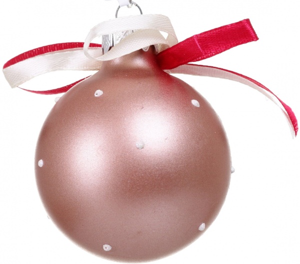 Шар новогодний символ года декупаж d 60 мм в ассортименте