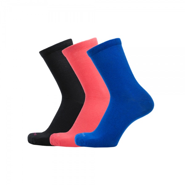 Набір шкарпеток жіночих Duna Дюна-Веста 3 пари р. 21-23 різнокольоровий 