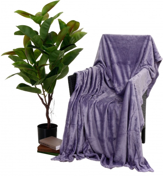 Плед Folkstone Gray 220x200 см деним La Nuit 