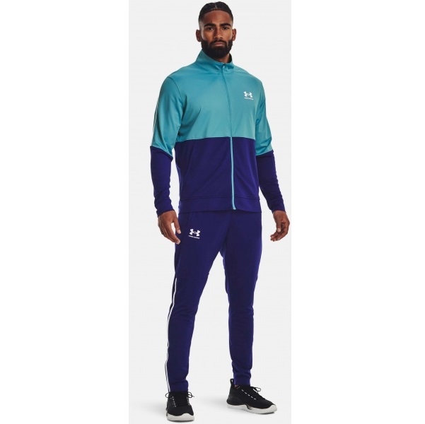 Джемпер Under Armour PIQUE TRACK JACKET 1366202-433 р. L блакитний