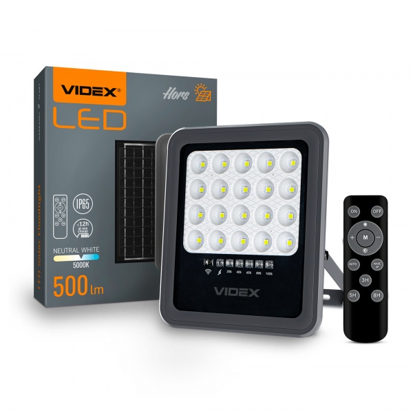 Прожектор светодиодный 20 Вт IP65 черный 27409 