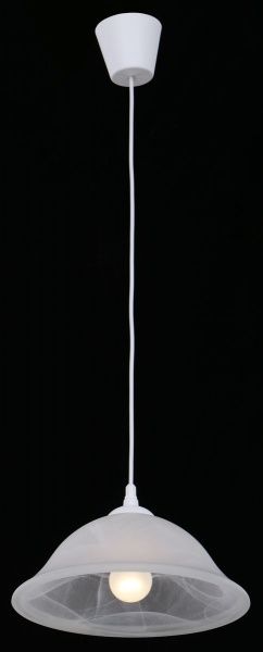 Підвіс TK Lighting Plate 1x60 Вт E27 білий 1286 