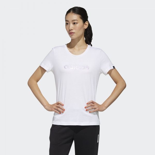 Футболка Adidas W ADI INT FL T FM6153 L білий