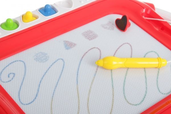 Доска магнитная First Classroom Summer бело-красная HM1311A/wh-rd