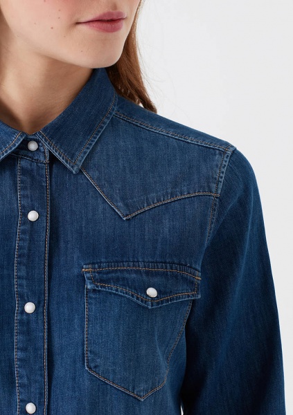 Сорочка Mavi ISABEL Dark Denim 1257129906 р. S