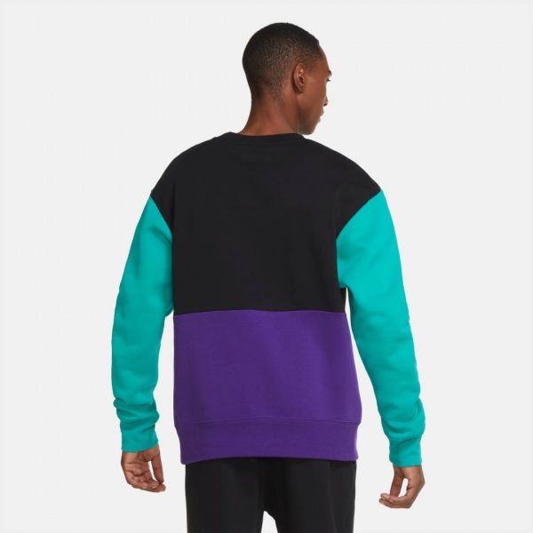 Джемпер Nike M J JUMPMAN AIR FLEECE CREW CT3455-010 р. XL чорний