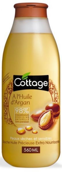 Олія для душу Cottage Екстра живильна Арган 560 мл