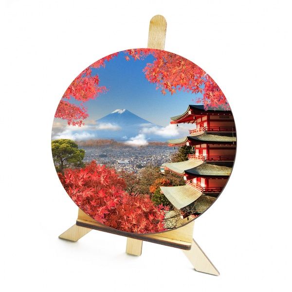 Пазл дерев'яний Романтичне Токіо 300х300 мм ZABAVA 