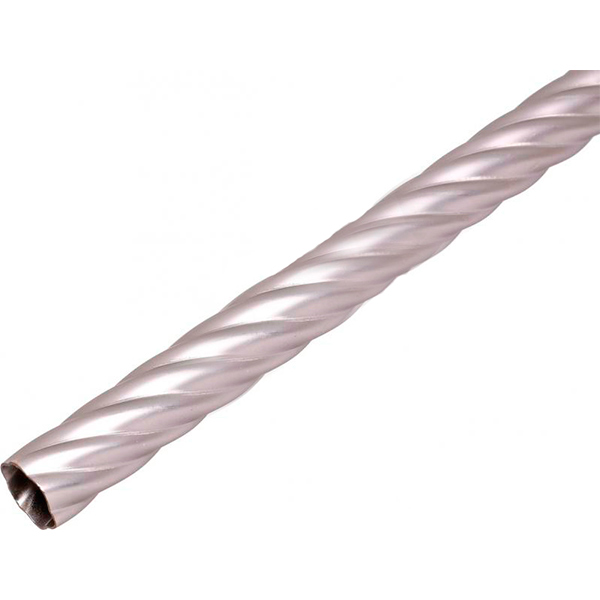 Штанга Cardinal крученая наборной d19 мм 240 см сатин никель 