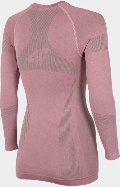 Футболка з довгим рукавом 4F WOSEAMLESS UNDERWEAR BIDB030G H4Z22-BIDB030G-53S р.XS/S рожевий
