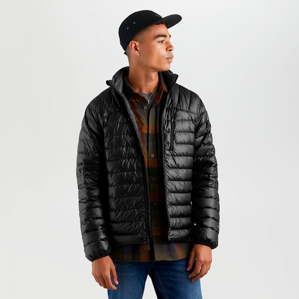 Пуховик Outdoor Research MEN'S HELIUM DOWN JACKET 277573-0001 р.S черный