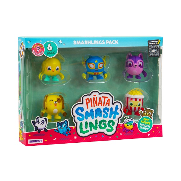 Набор игровых фигурок Pi?ata Smashlings Забавные герои SL2055 