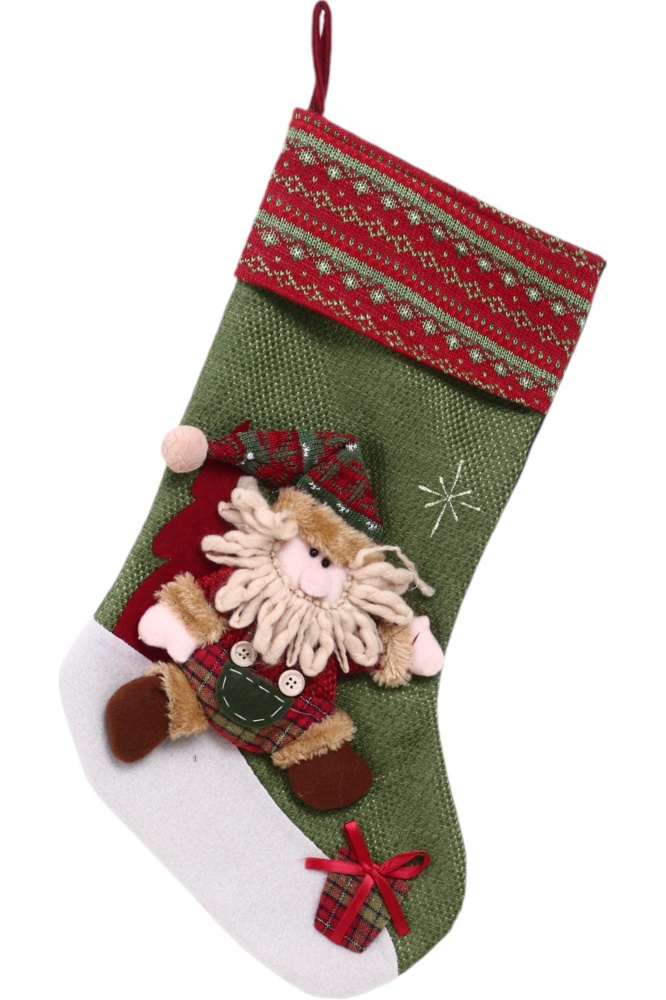 Чобіток декоративний різдвяний 50 см W22-15A2514AB