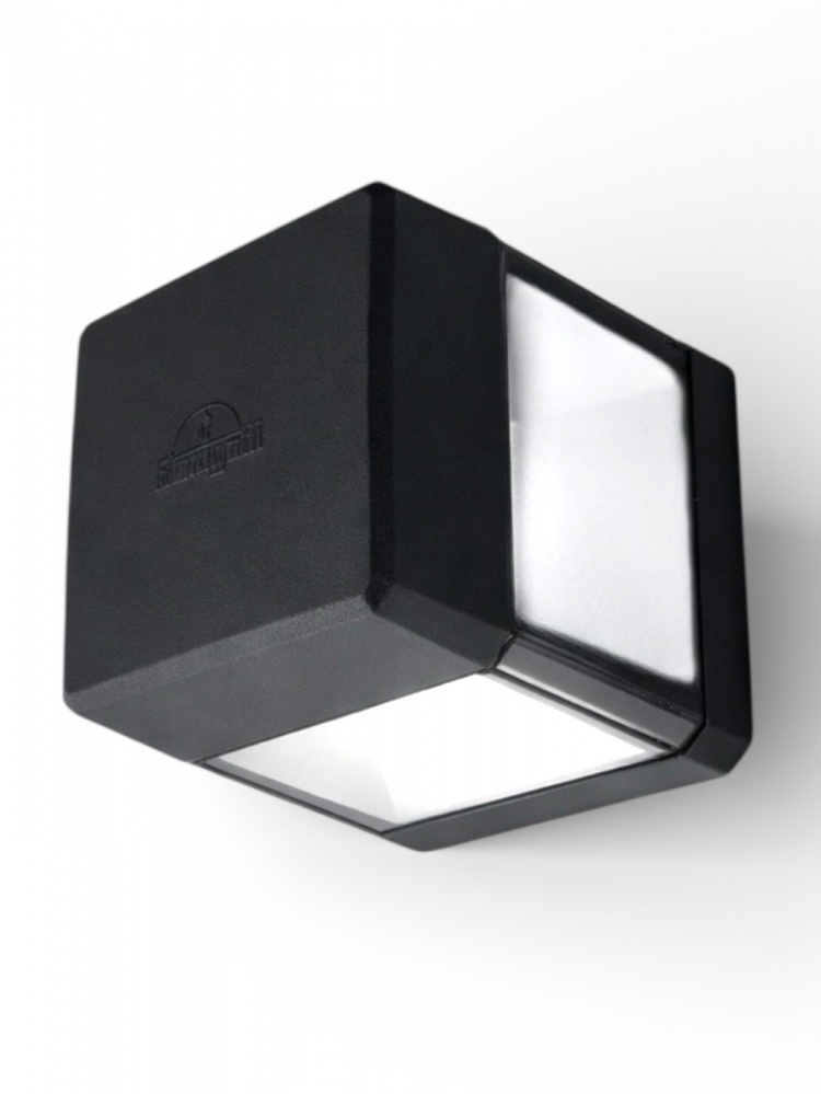 Светильник уличный настенный FUMAGALLI Elisa Wall Clear GX53 3 Вт IP55 черный