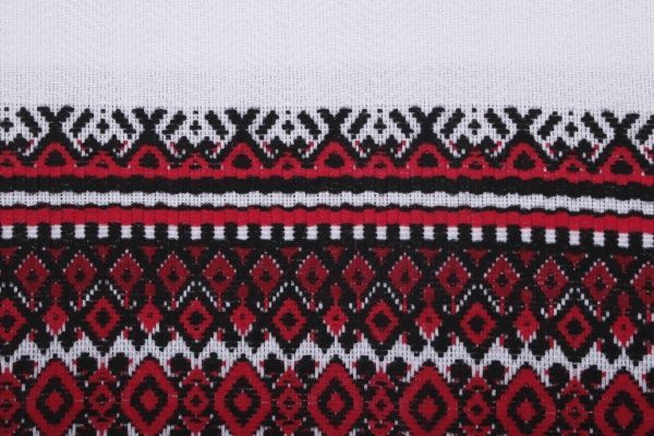 Рушник «Хліб Сіль» 633-18/00 33x190 см червоний 