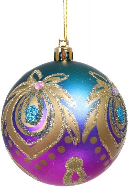 Набір іграшок Павлін d80 мм 6 шт./уп. 