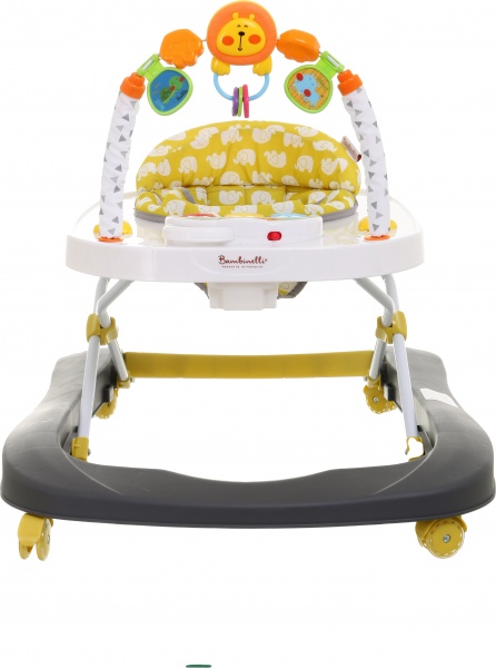 Ходунки Bambinelli Левеня жовтий W1507UR6/yellow