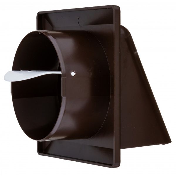 Ковпак вентиляційний MiniMax 140x140d100 мм (полістирол УПМ) коричневий 1326Р/01