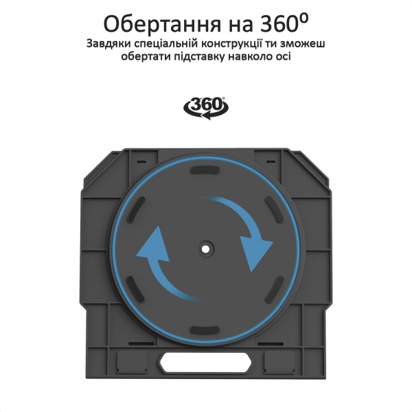 Подставка для ноутбука Promate ProCooler-1 Black (procooler-1.black) 