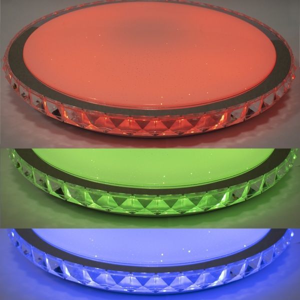 Светильник светодиодный Hopfen с пультом ДУ 74 Вт белый 3000-6000 К SIYANIE 74R 74W RGB 