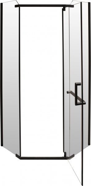 Душова кабіна ScandiSPA SCADI BLACK 900x900x2000 мм