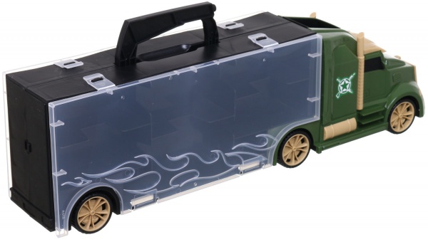 Ігровий набір Shantou армія вантажівка-кейс 42x9x13 см зелений 666-05K