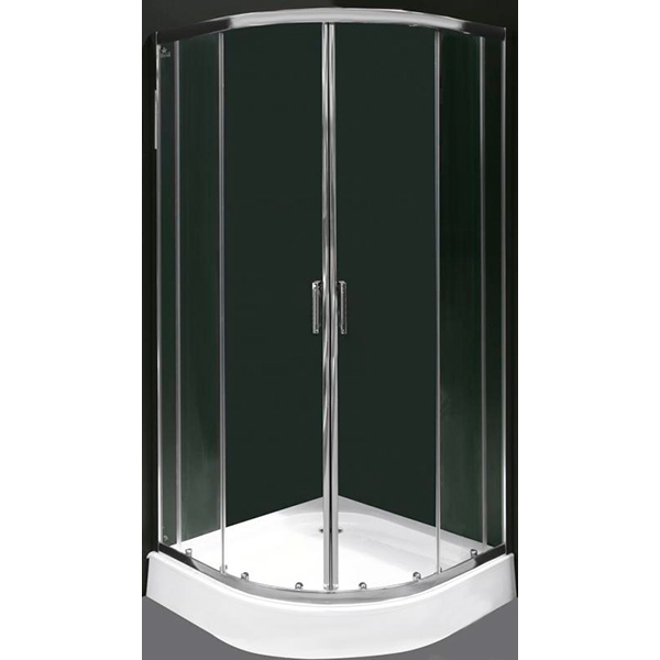 Душова кабіна Polaris Madeira 90х90 профіль хром, скло прозоре